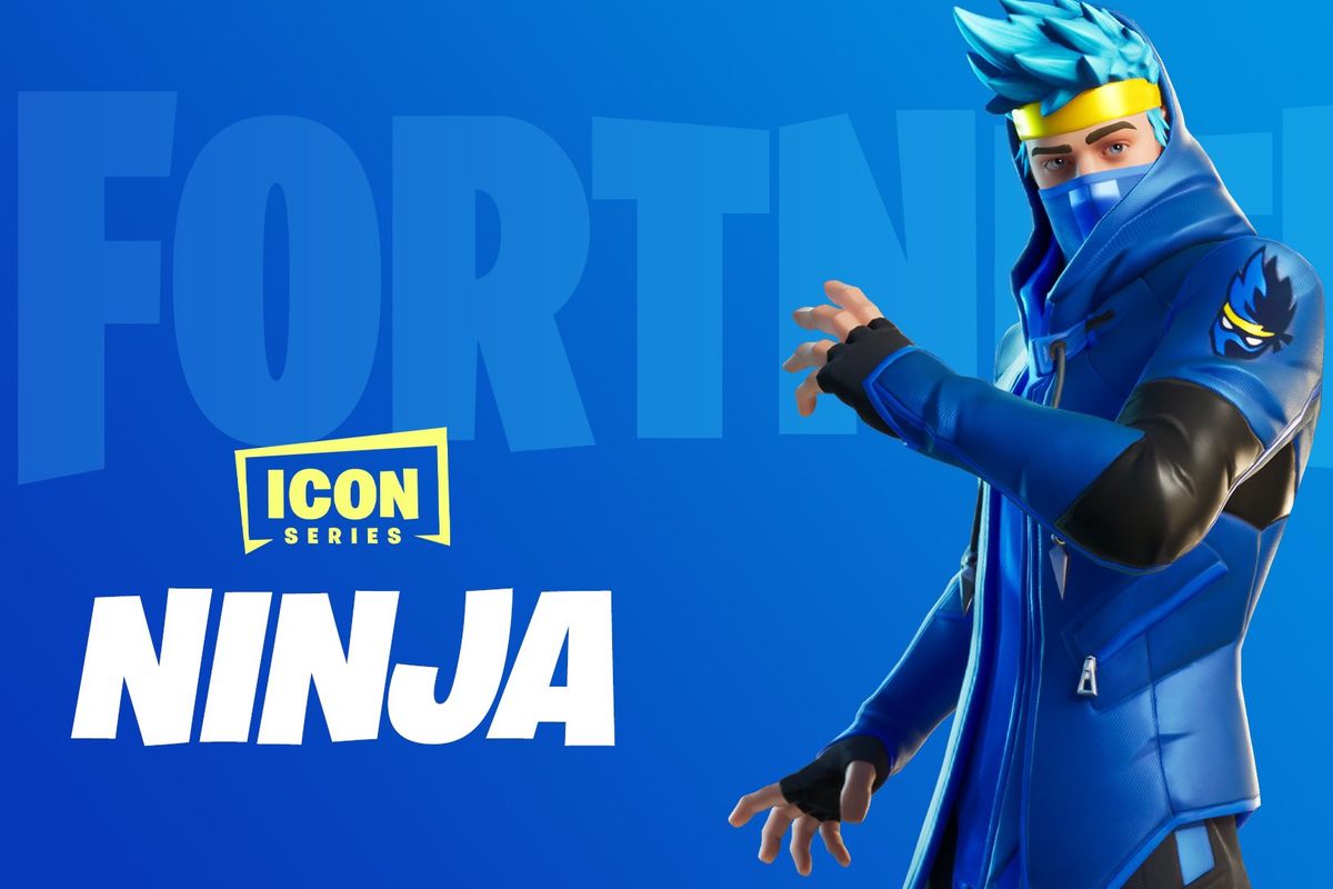 Ninja as a Fortnite skin