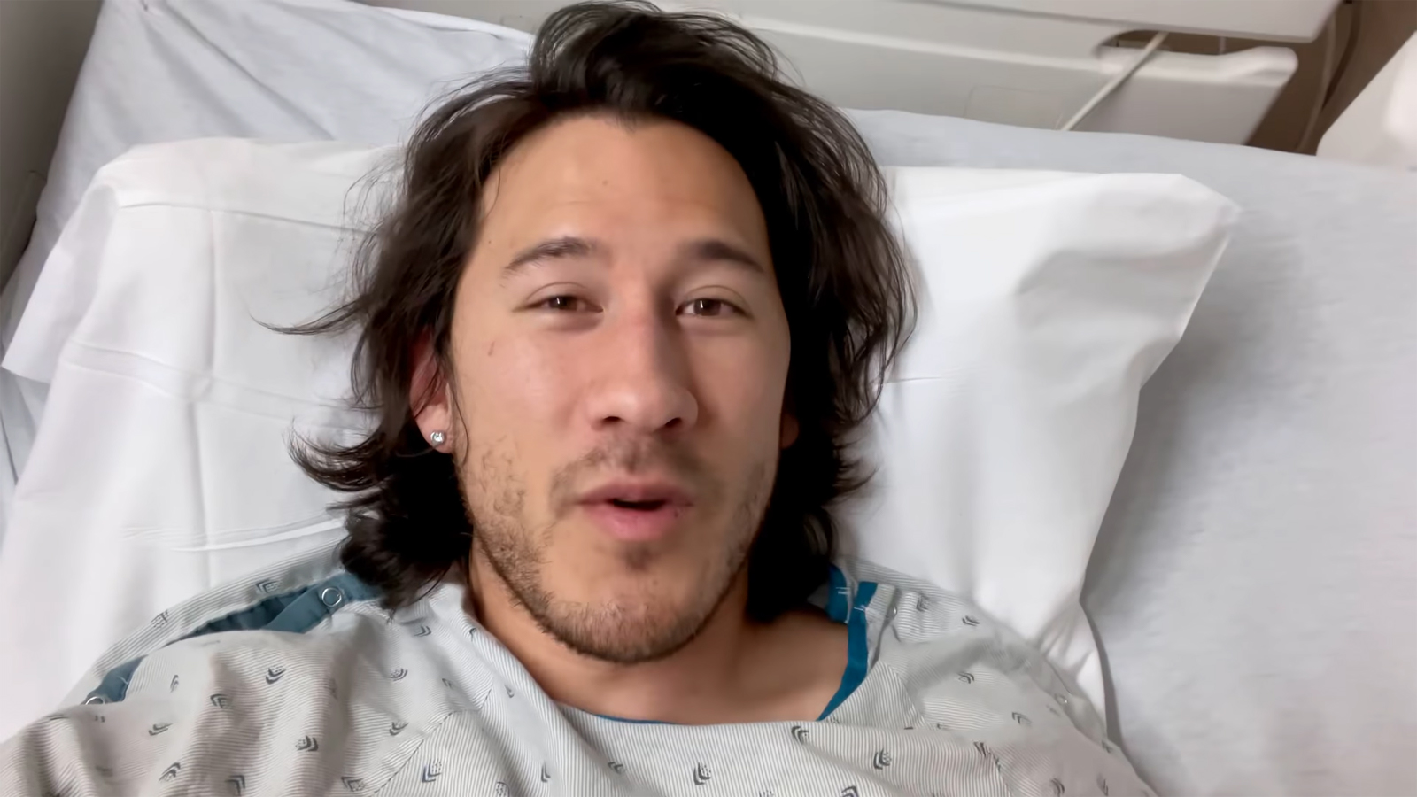 Markiplier in the hospital with cancer