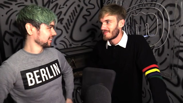 JackSepticEye and Pewdiepie are friends